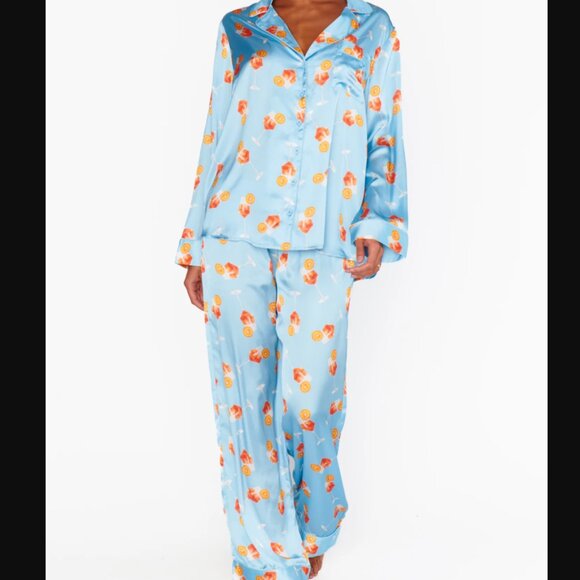 Classic PJ Set ~ Saint Spritz Silky – Show Me Your Mumu - Picture 1 of 3